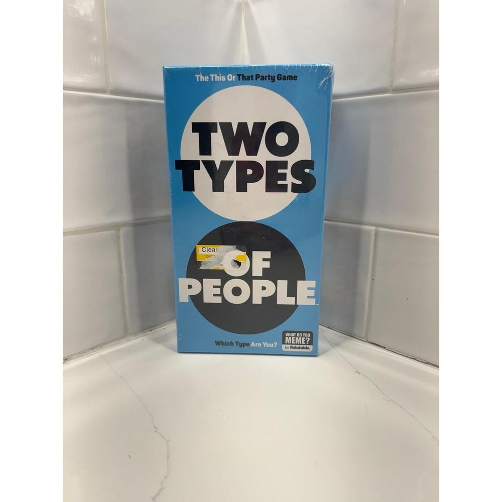 Two Types of People Party Game by Relatable (1:2)